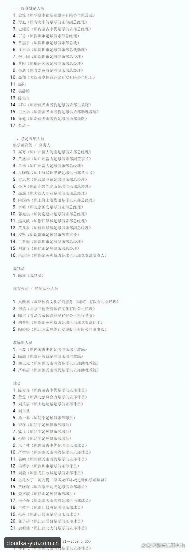 揭秘足坛禁足名单背后：云开全站平台带你深度剖析这场反腐风暴